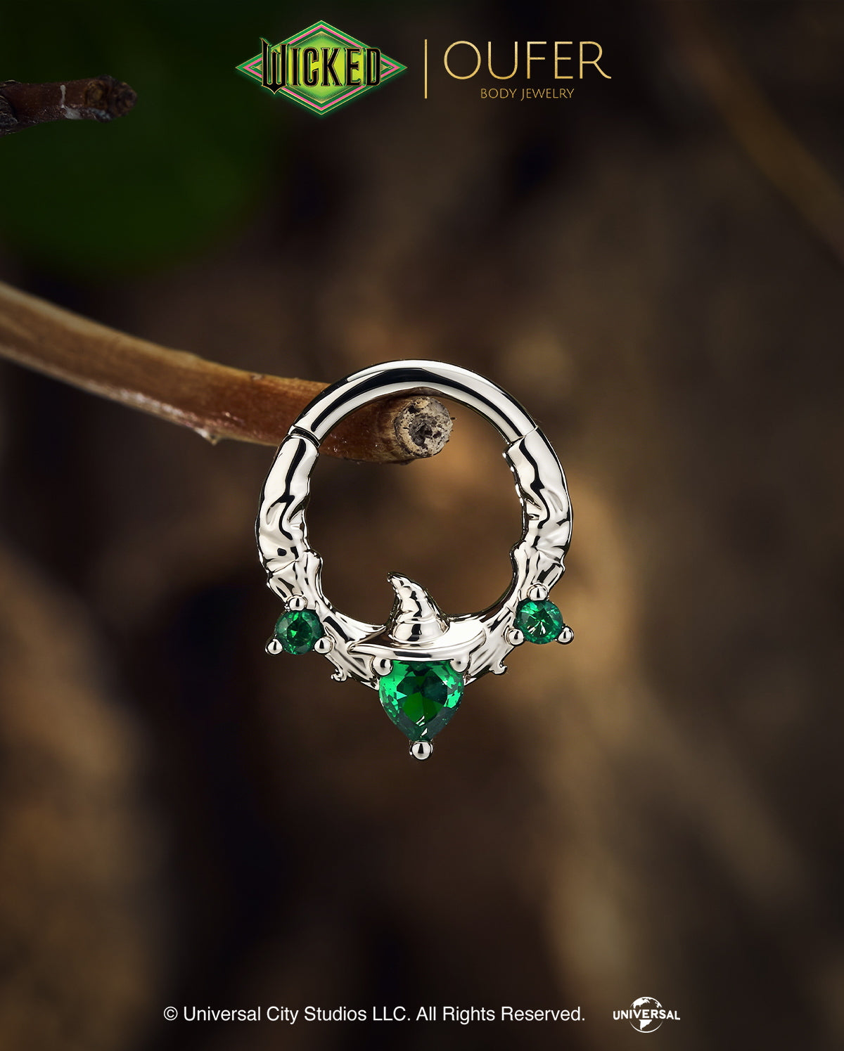 OUFER × WICKED Witch Septum Ring