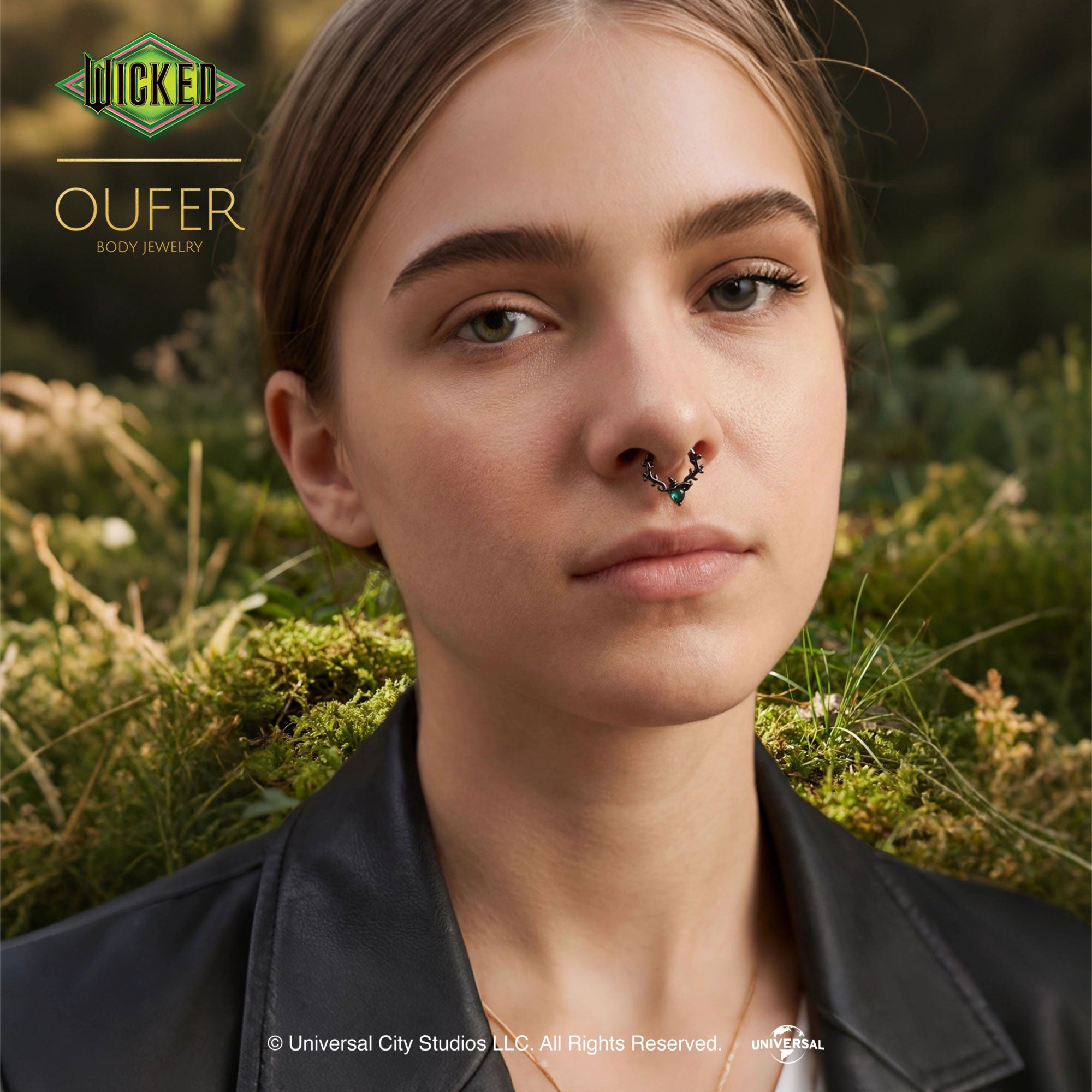 OUFER × WICKED Dual Magic Septum Ring
