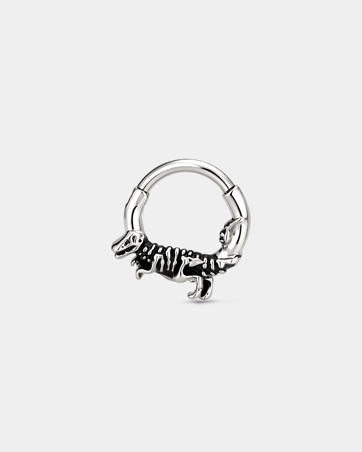 Dinosaur Skeleton Segment Septum Ring