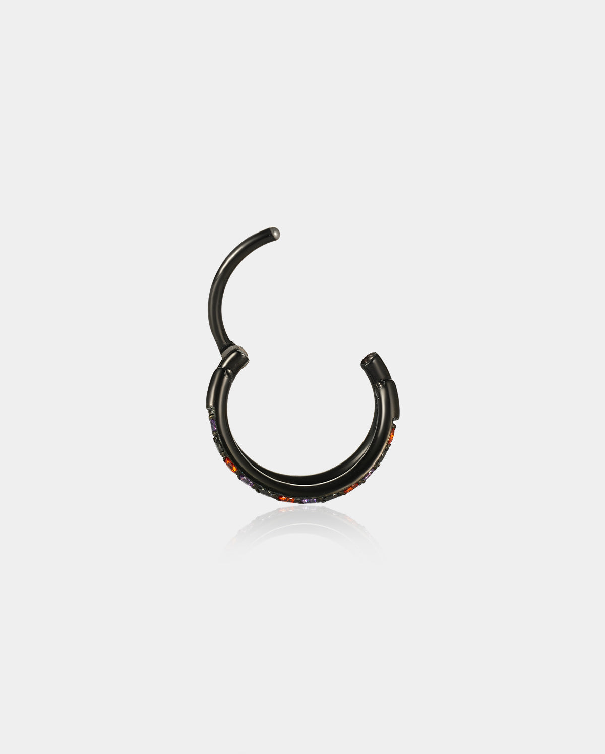 hinged segment halloween nose rings