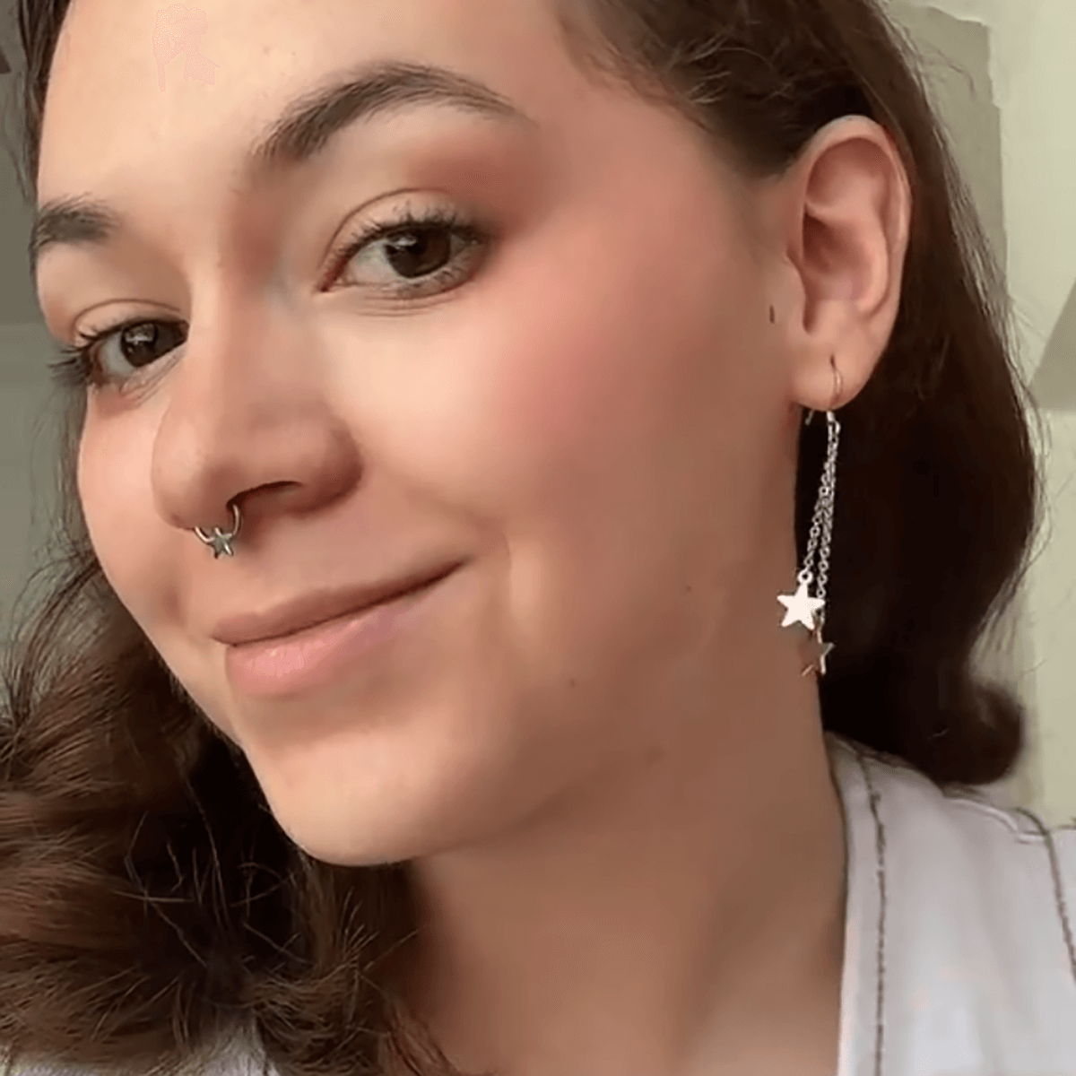 Star Hinged Septum Ring