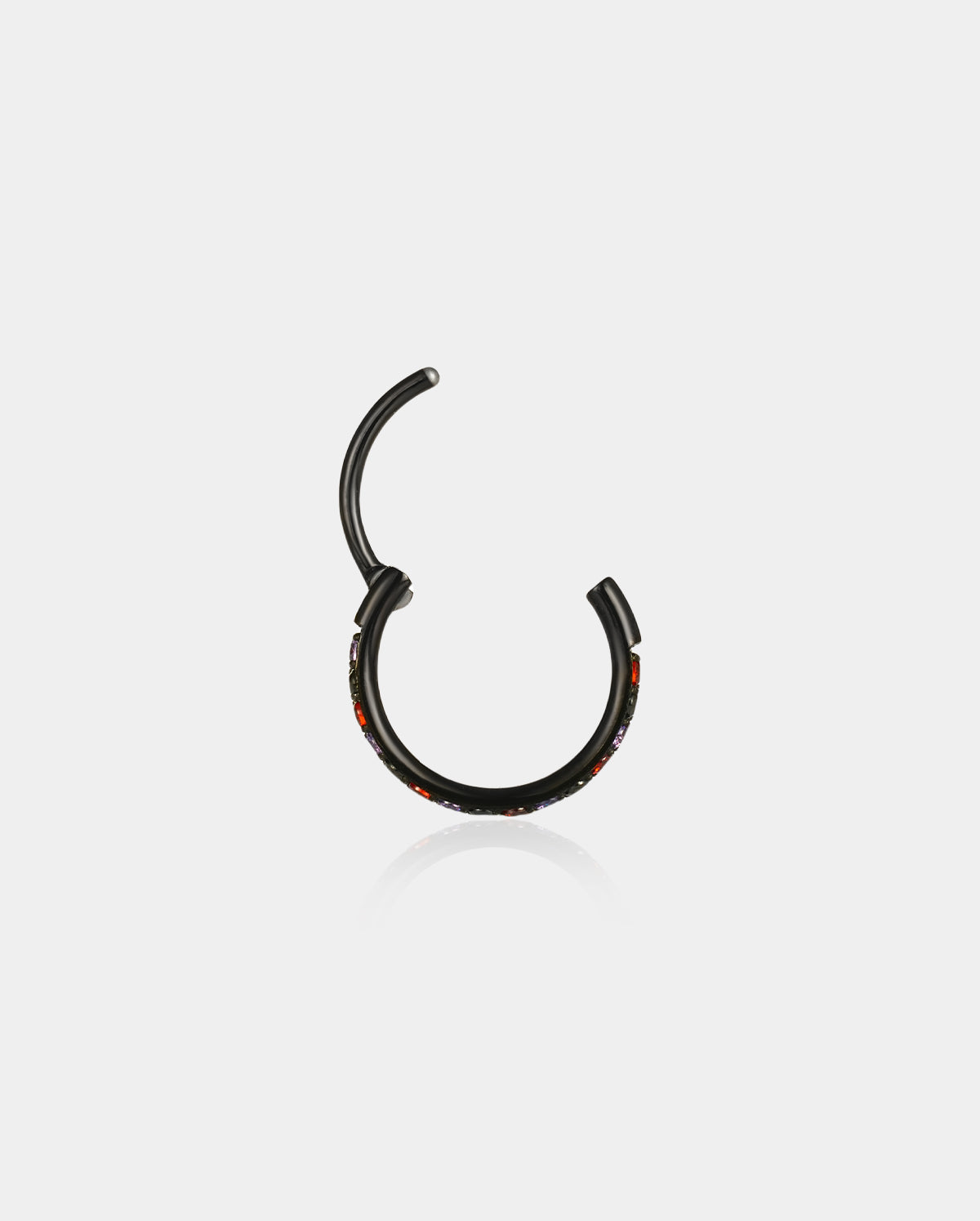 hinged segment halloween nose rings