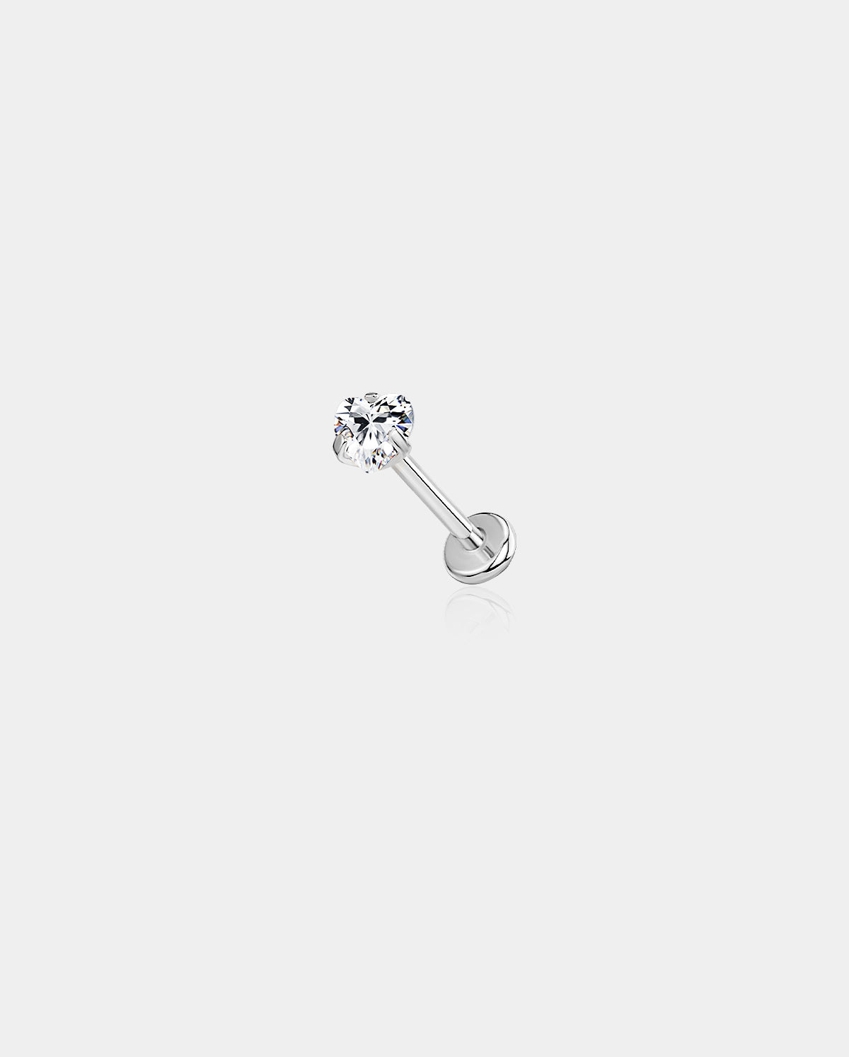 titanium threadless nose stud
