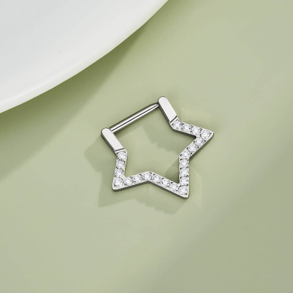 titanium septum ring