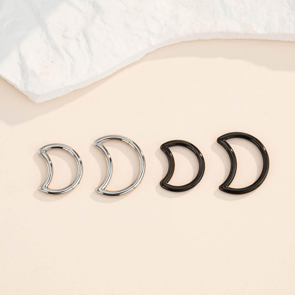 crescent moon septum ring