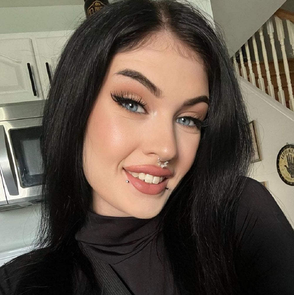 Rose Heart Hinged Segment Septum Ring