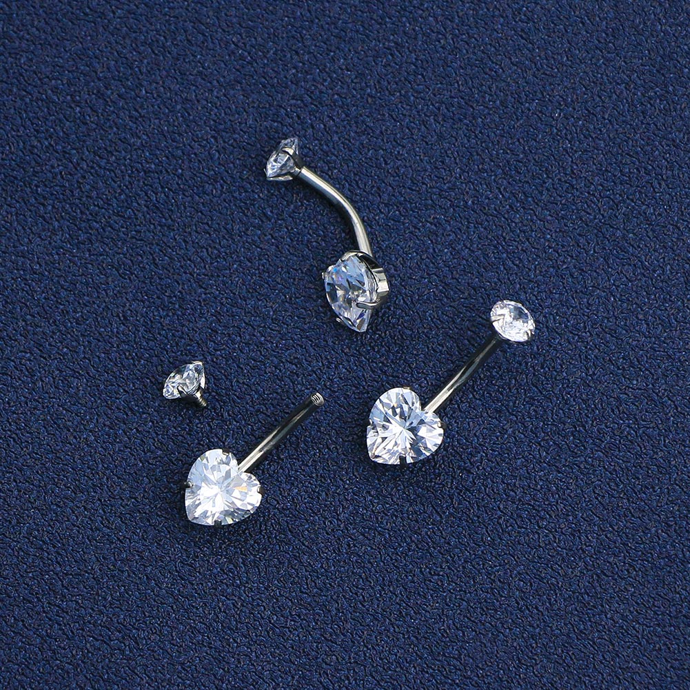 titanium belly rings