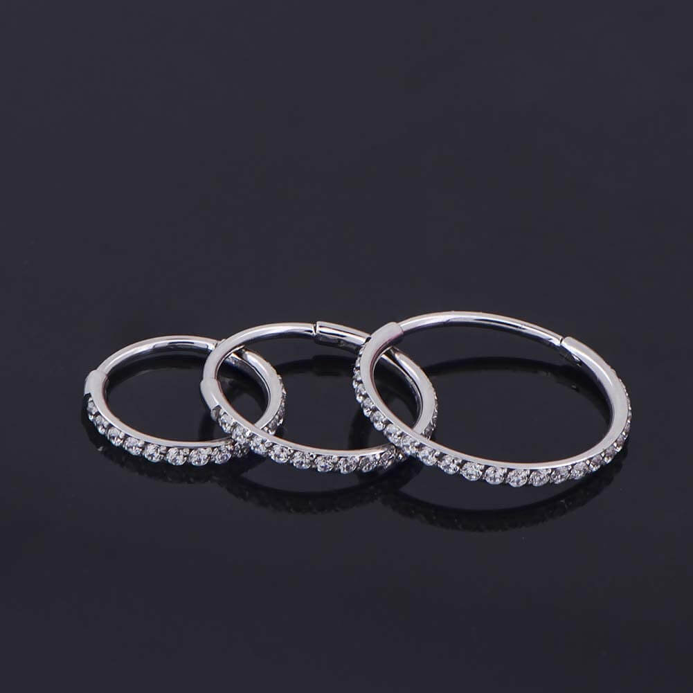 20 gauge nose hoop- OUFER BODY JEWELRY