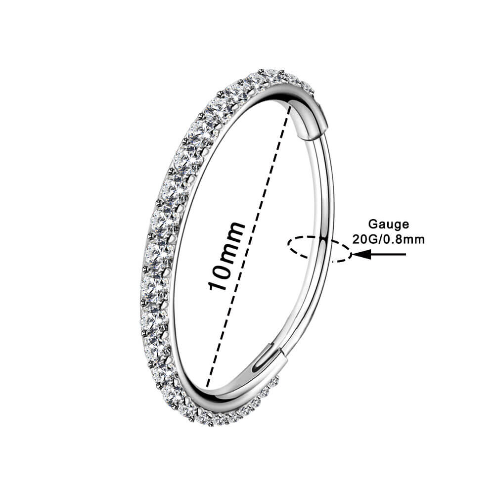 10mm nose ring - OUFER BODY JEWELRY