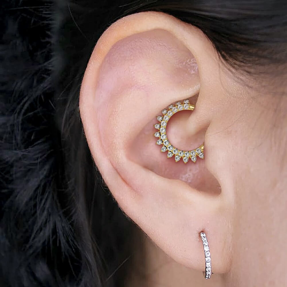 diamond daith earring