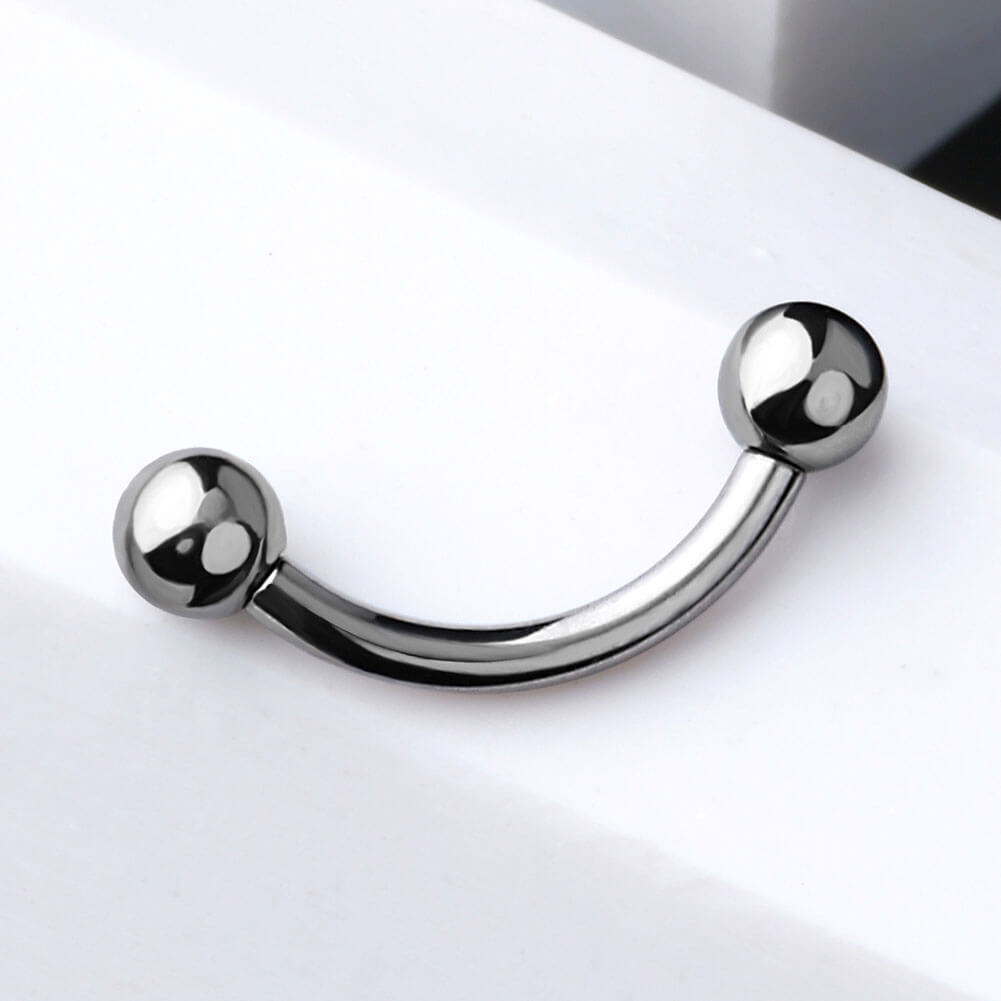 titanium eyebrow jewelry
