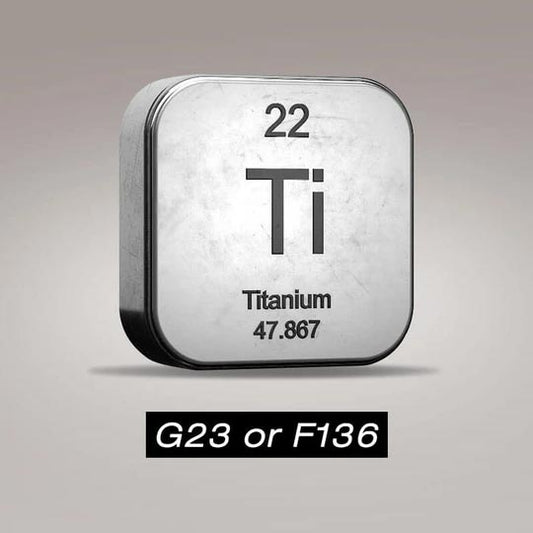 The Difference Between G23 and F136 Titanium