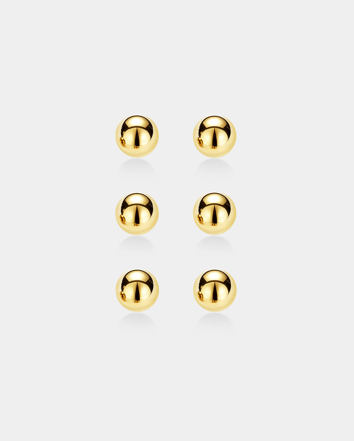 gold 14G Externally Threaded Replacement Ball