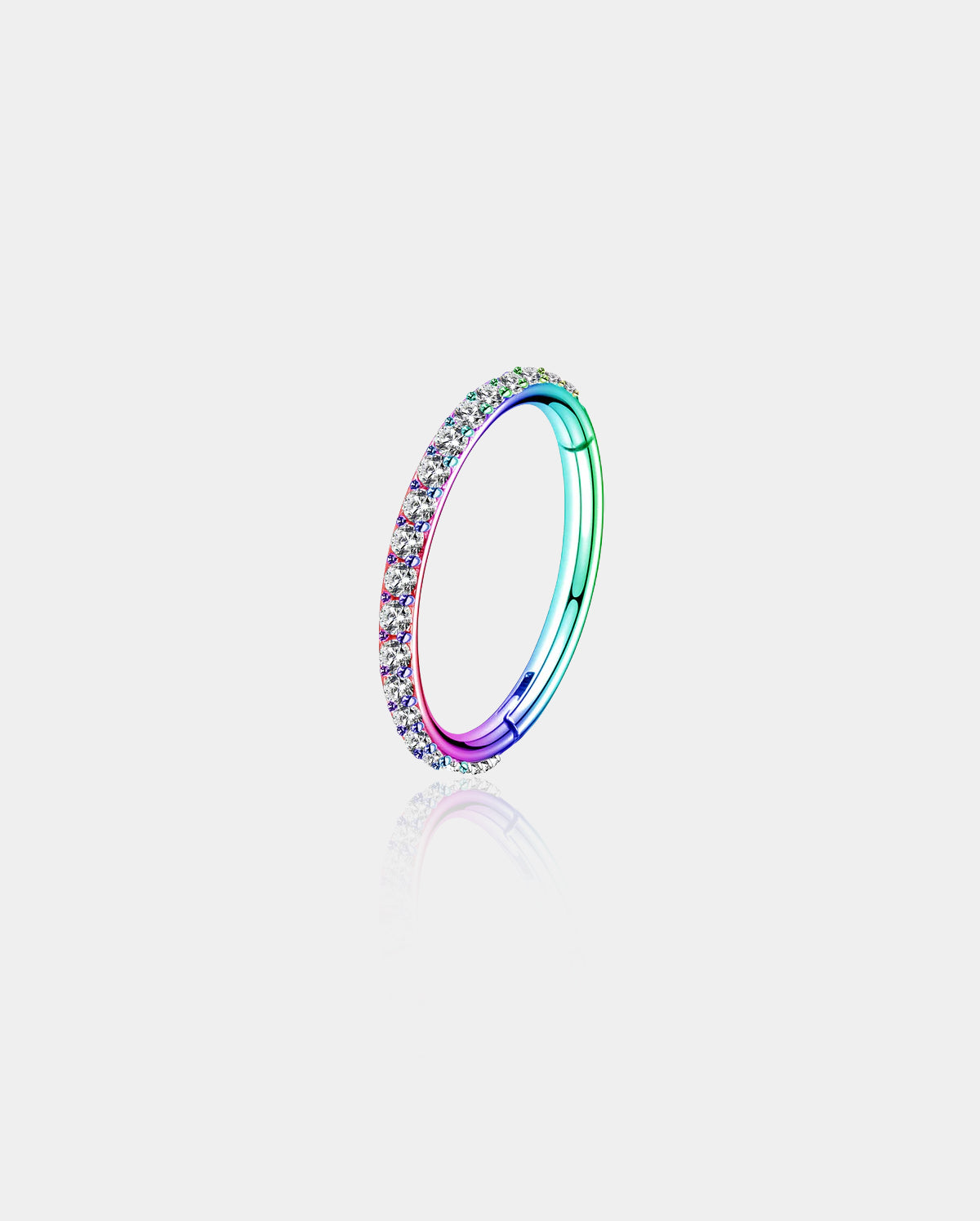 rainbow daith jewelry - oufer body jewelry