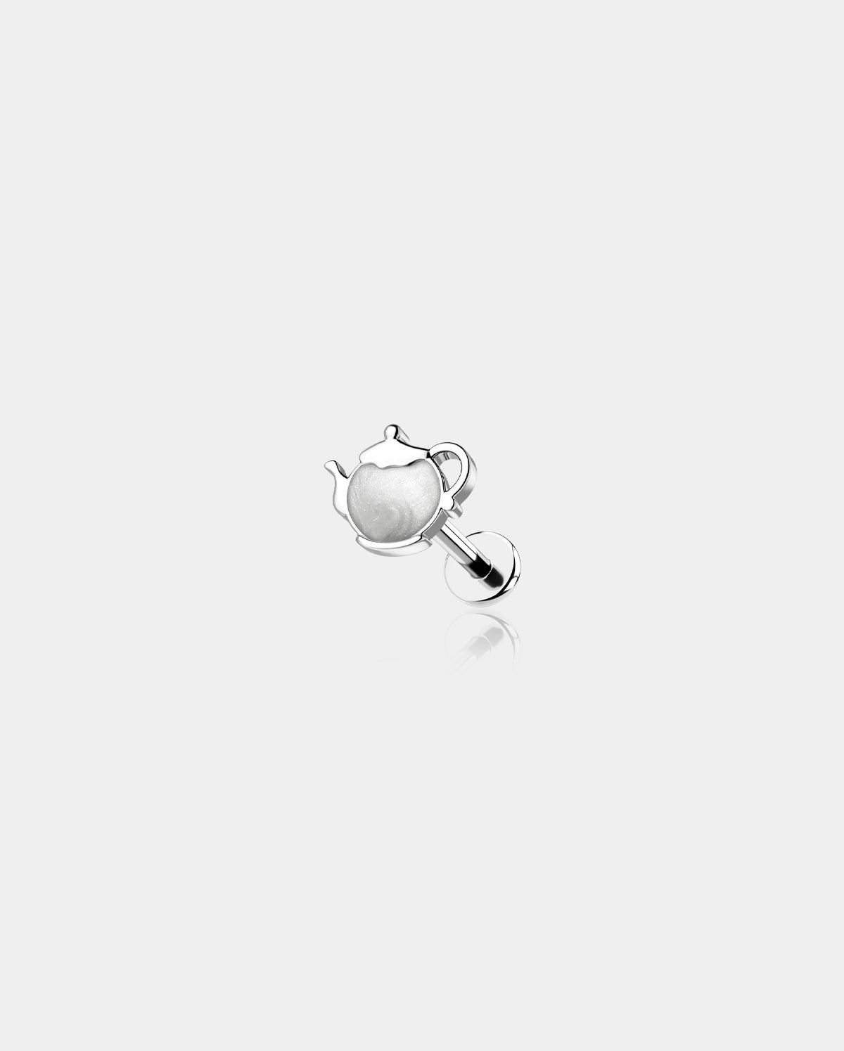 teapot cartilage stud 