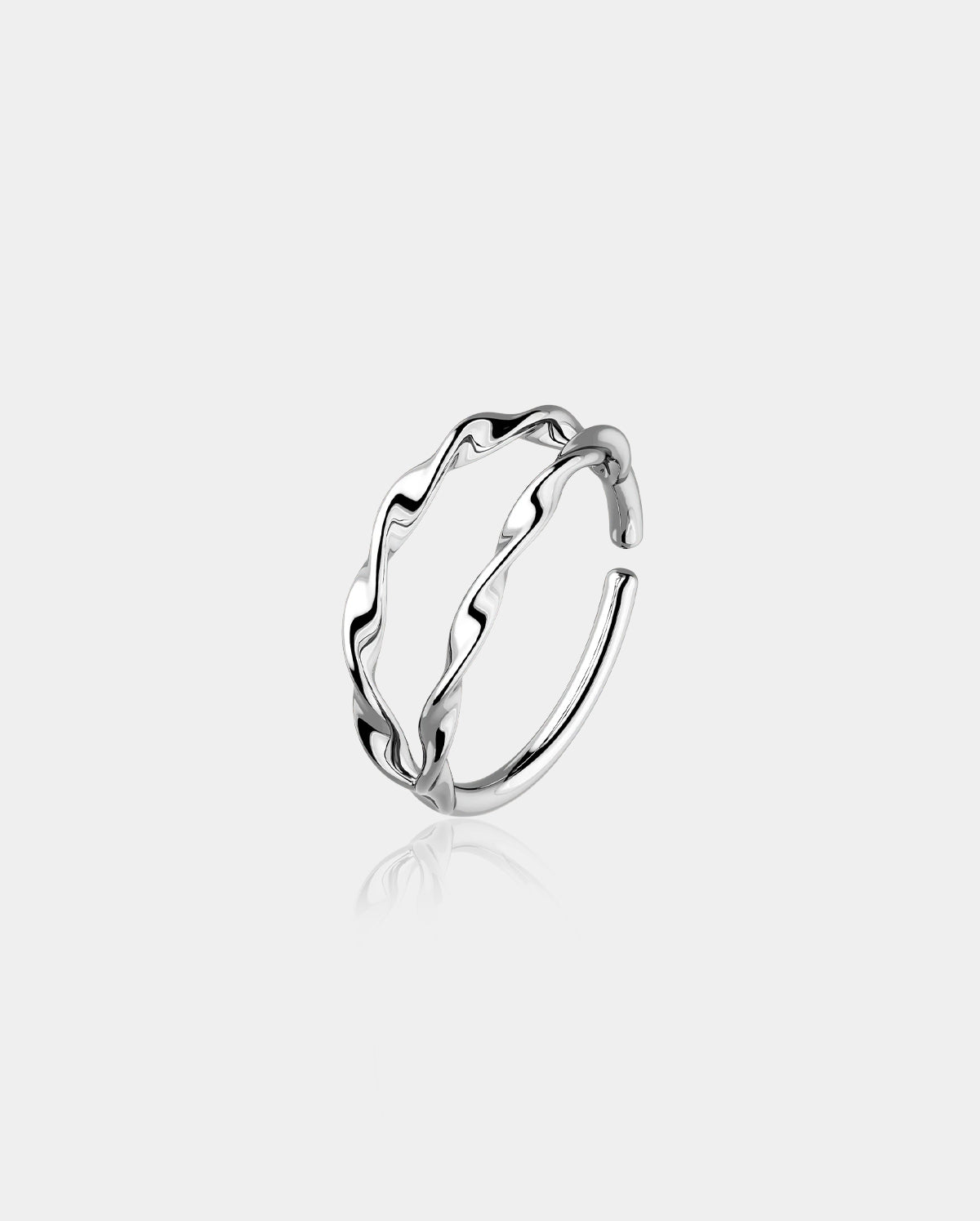 oufer waved nose ring 