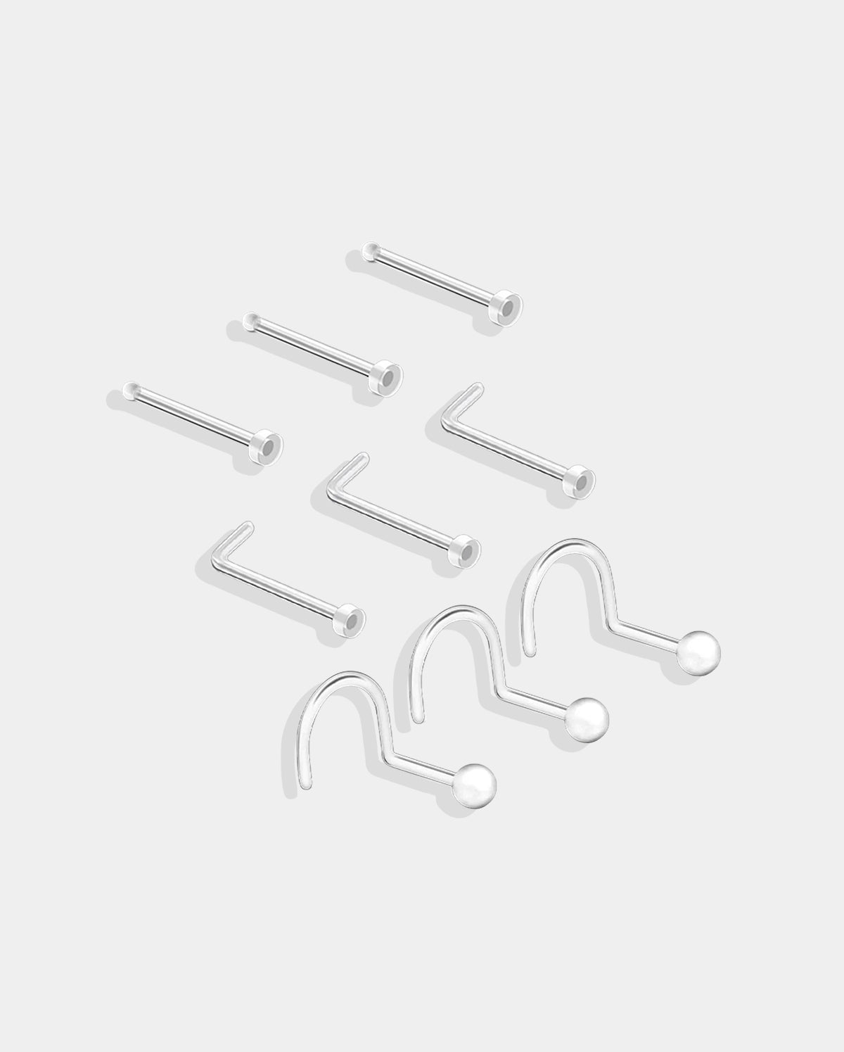 clear nose retainer