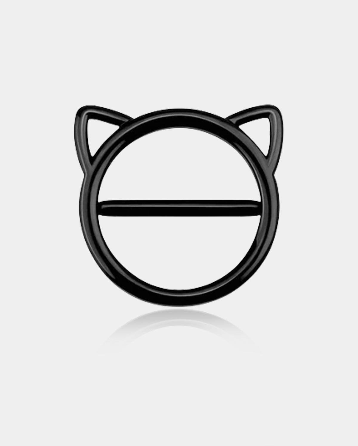Ensemble de protège-tétons 14G Black Kitty Clicker