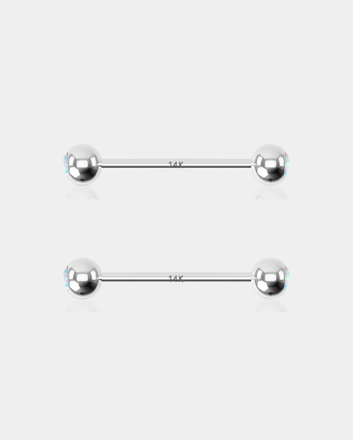 opal nipple piercing jewelry