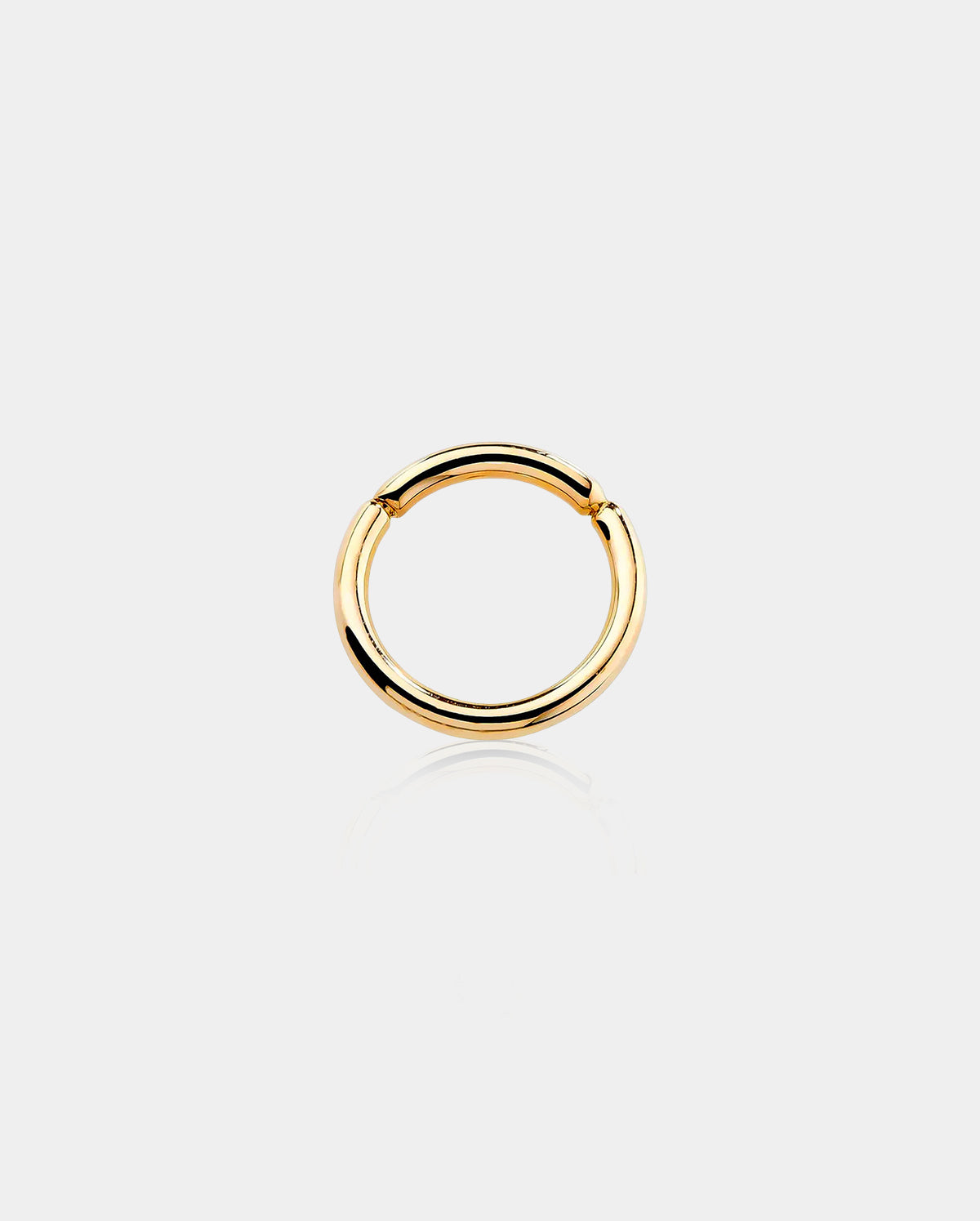 14K Hinged Hoop Cartilage Earring