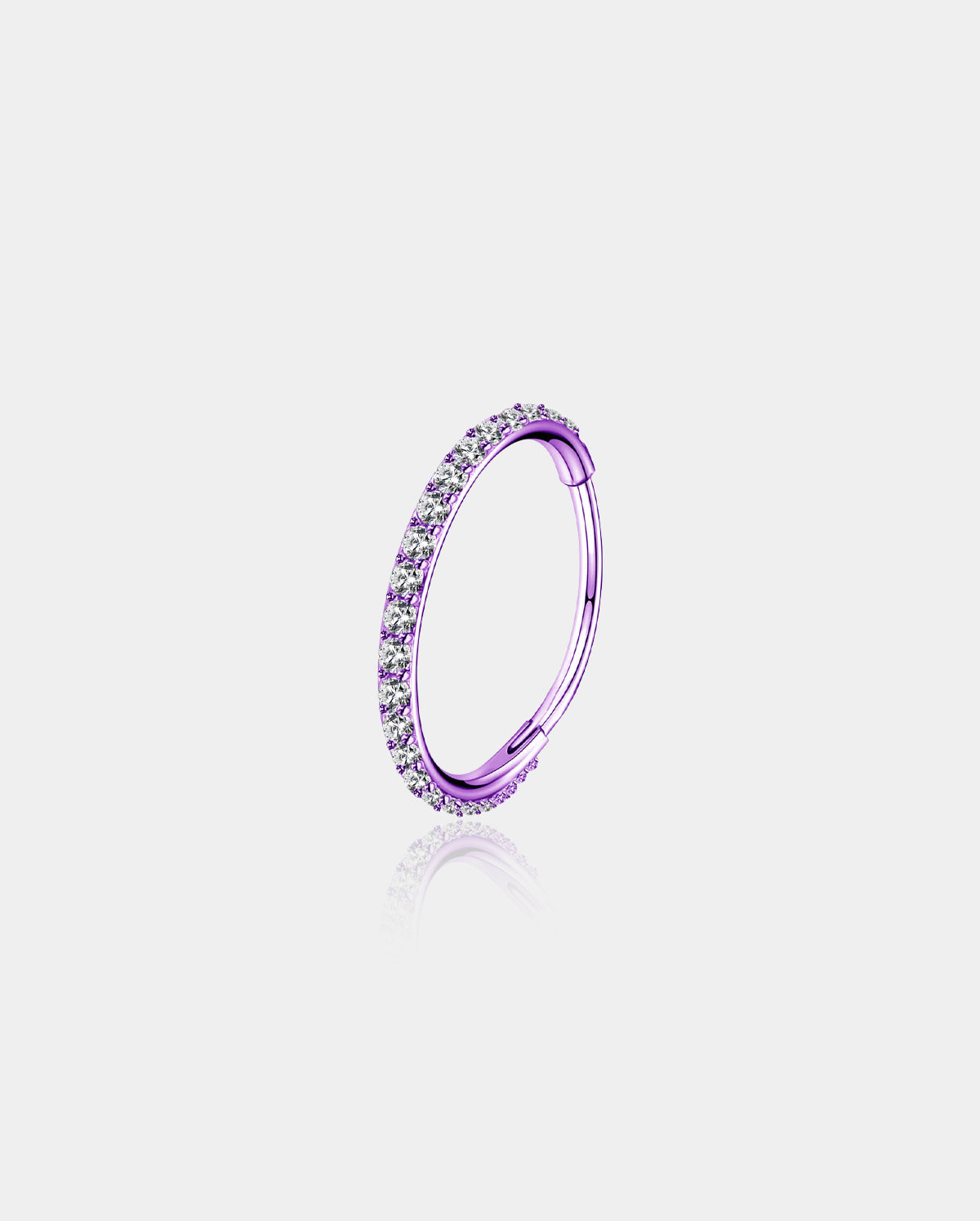purple nose ring - OUFER BODY JEWELRY
