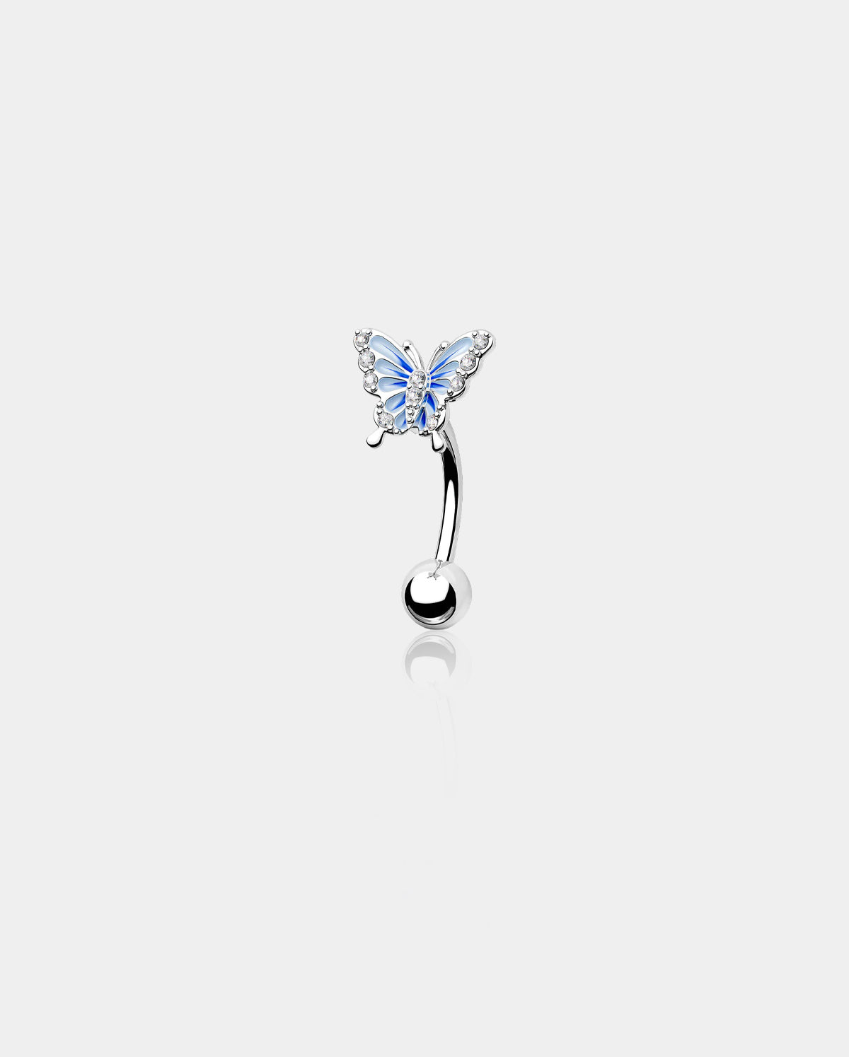 butterfly rook piercing earrings