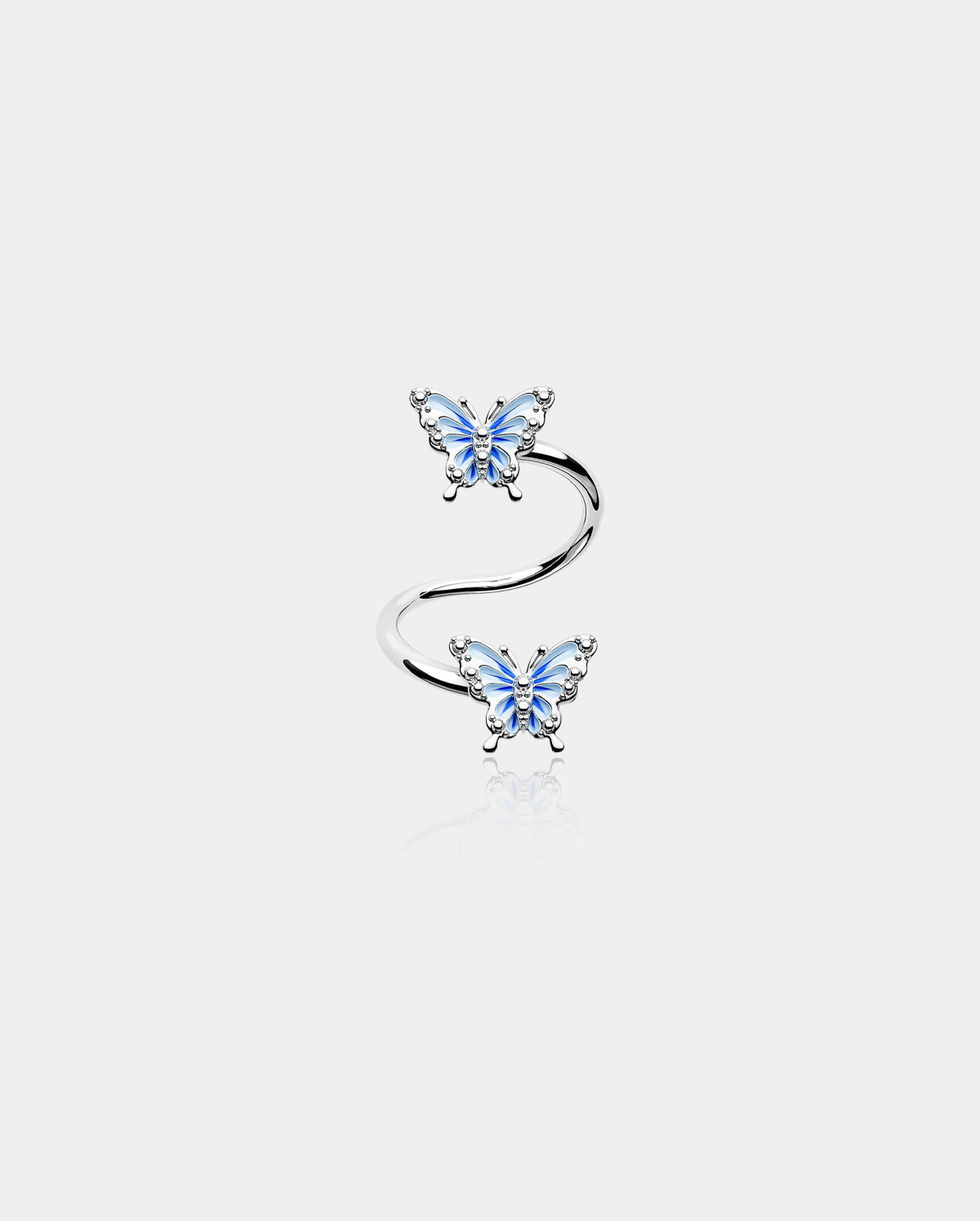 spiral helix earring oufer body jewelry