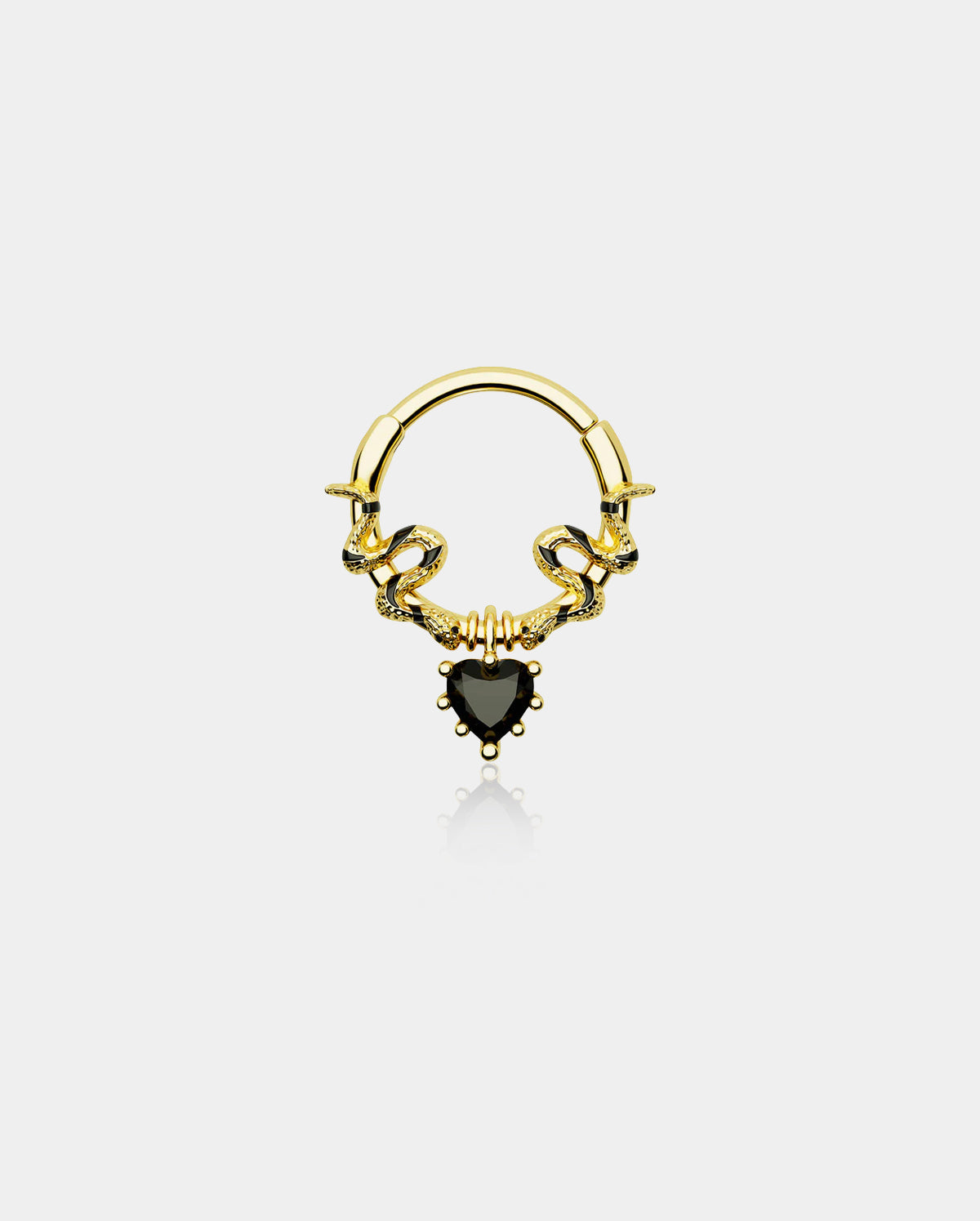 snake septum jewelry