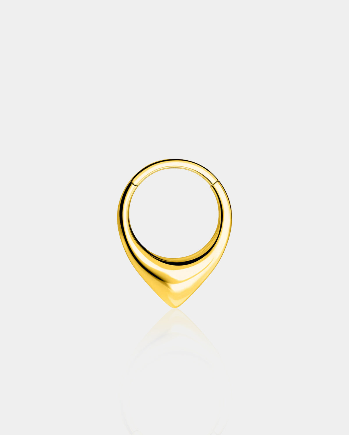 Puffed Thick V-Shaped Septum Ring