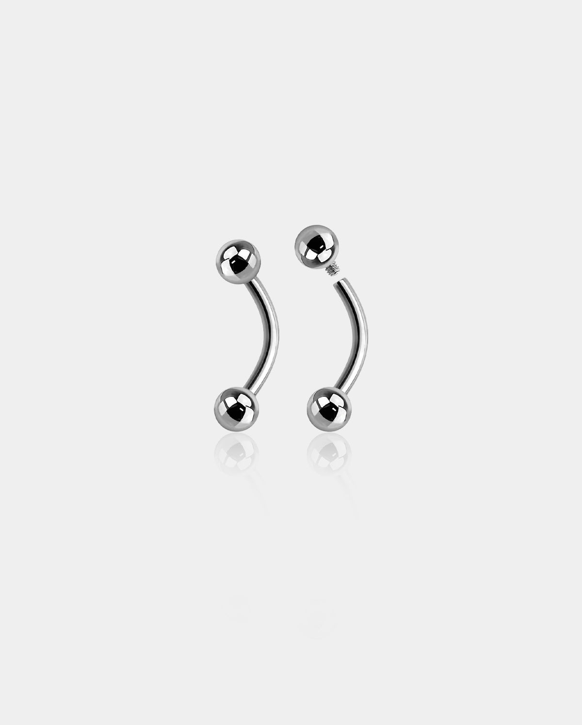 titanium eyebrow jewelry