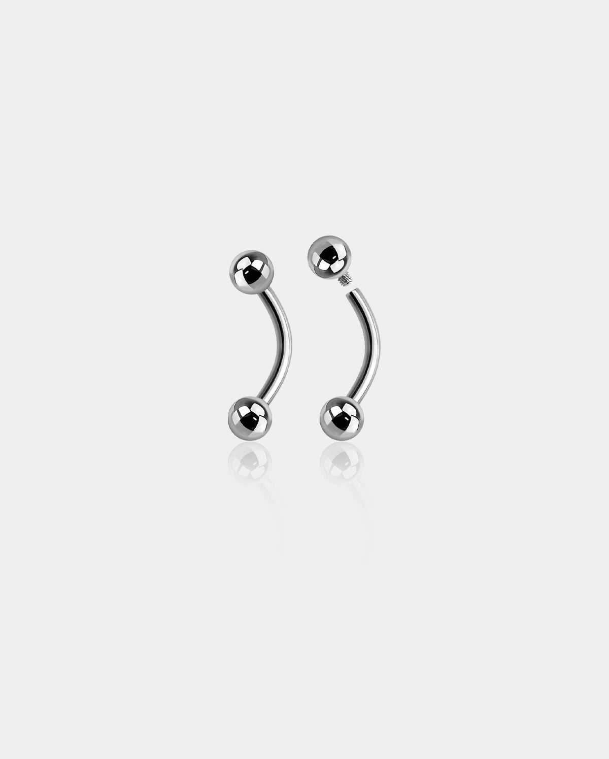 titanium eyebrow jewelry