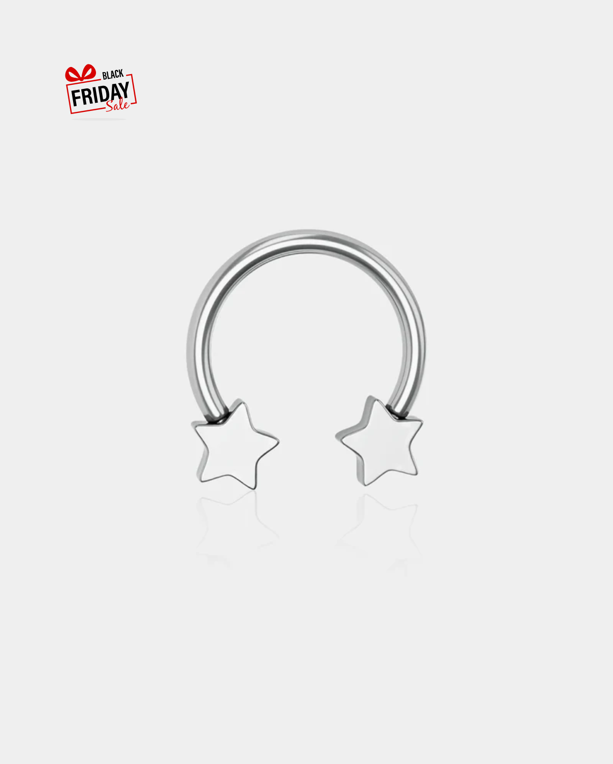Star Shaped Horseshoe Ring
