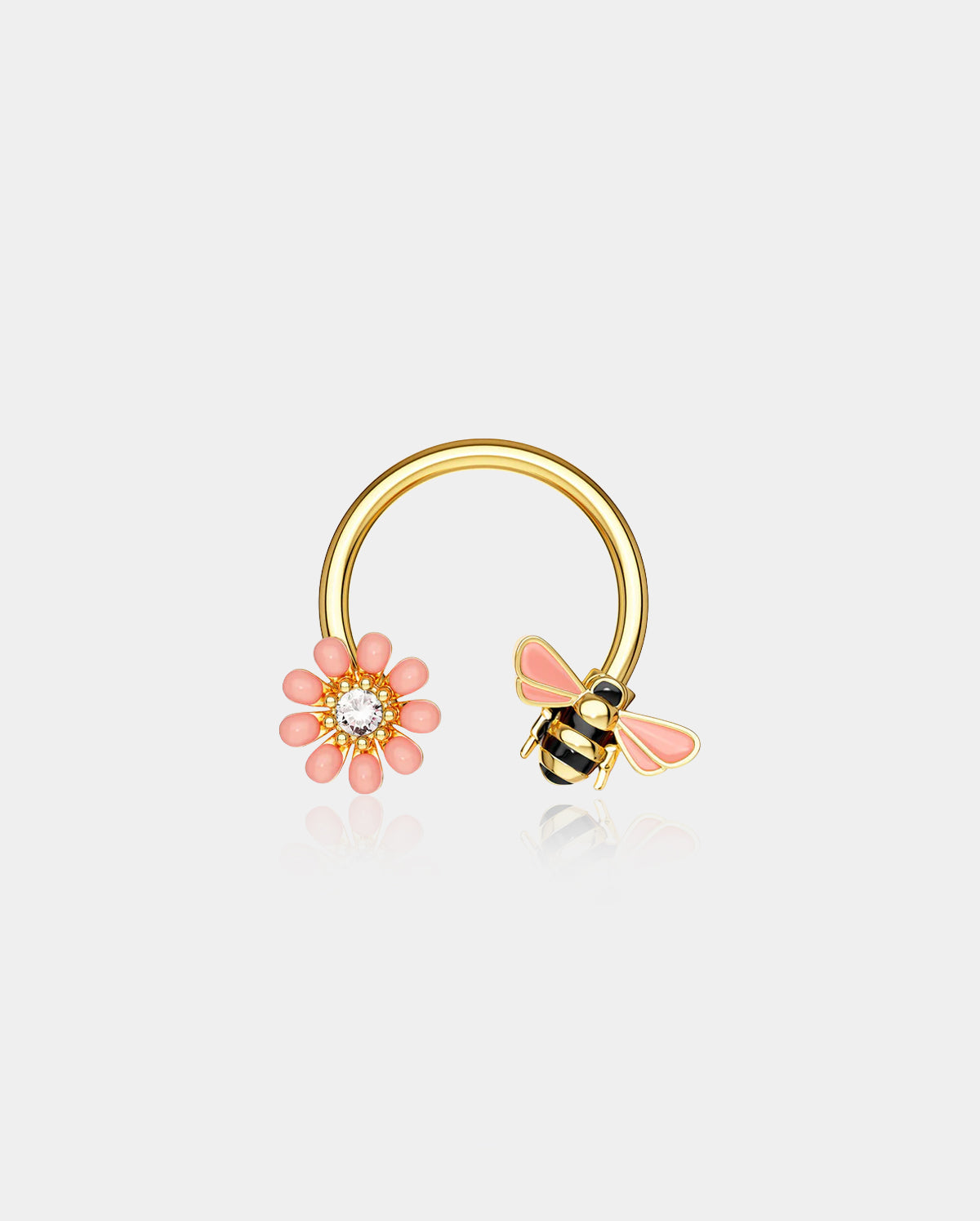 oufer flower septum ring