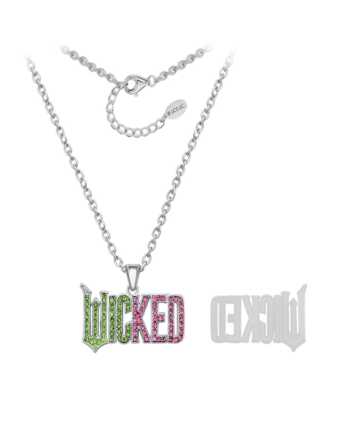 WICKED X OUFER "WICKED" Letter CZ Necklace