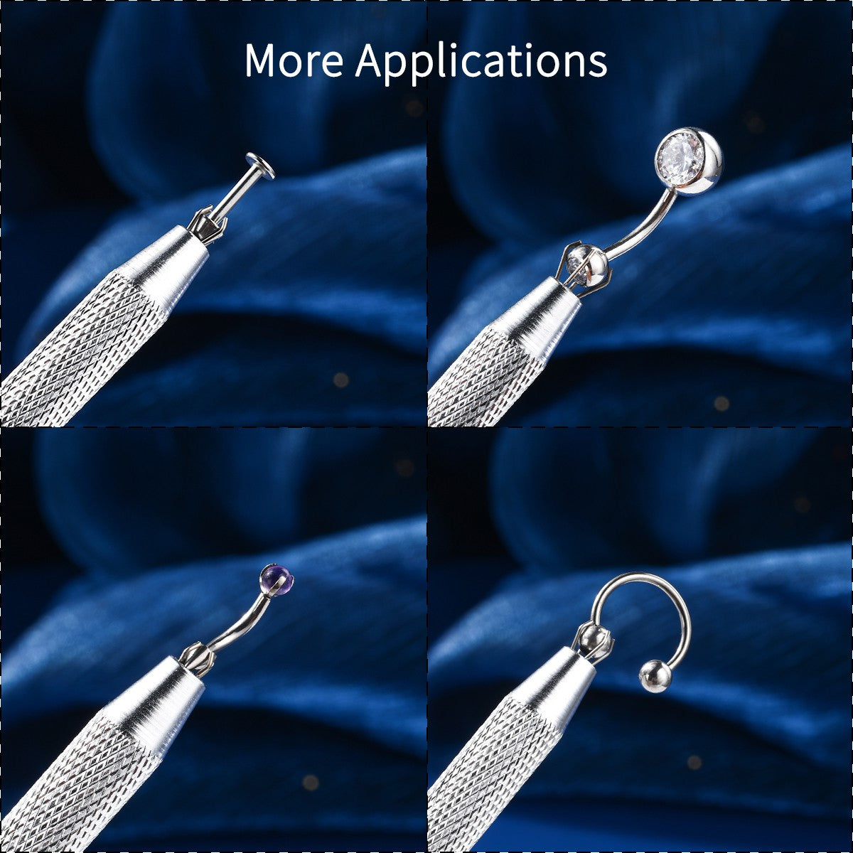 2PCS Push-in Syringe Style Grabber Tool