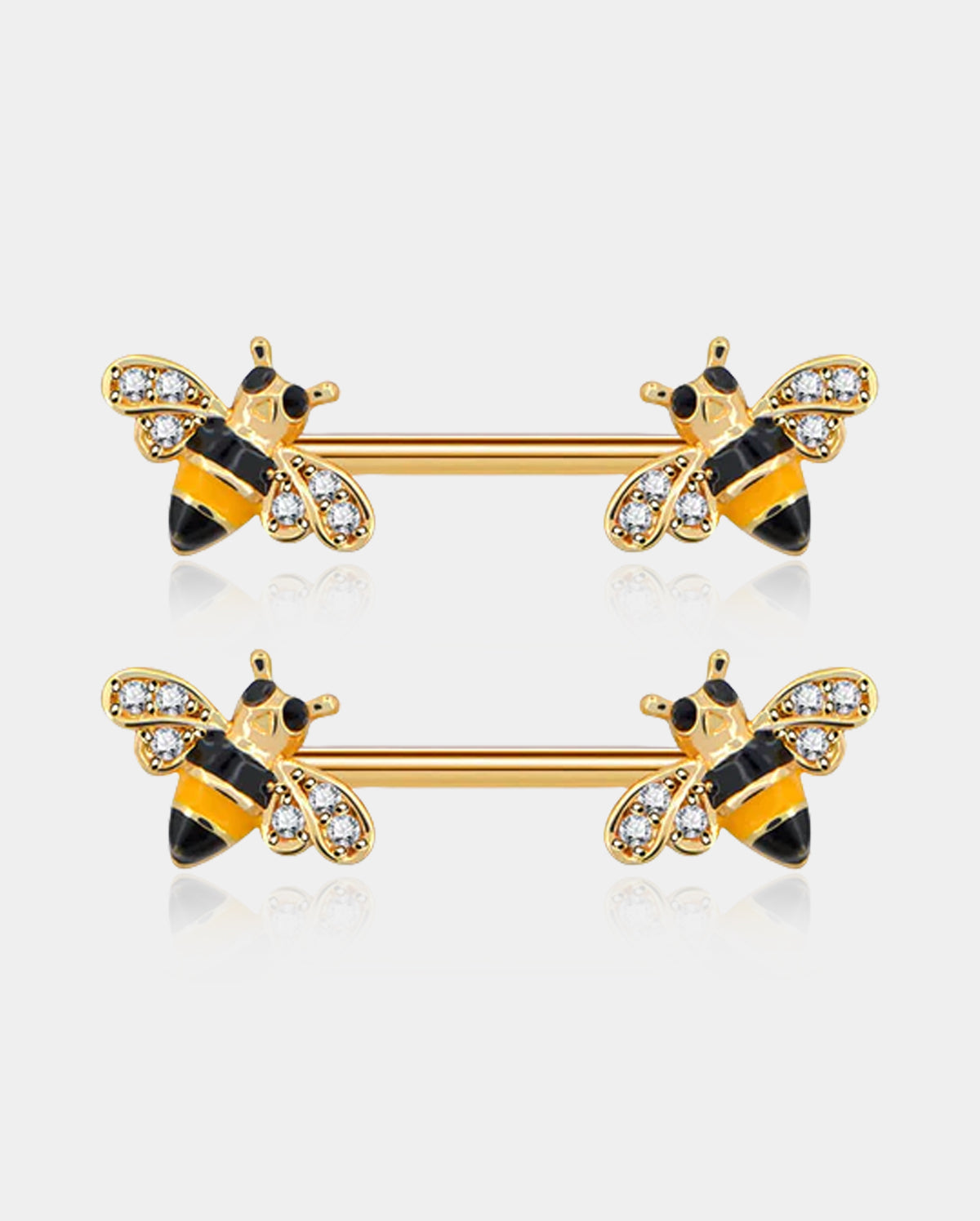 Honeybee Nipple Barbell Pair