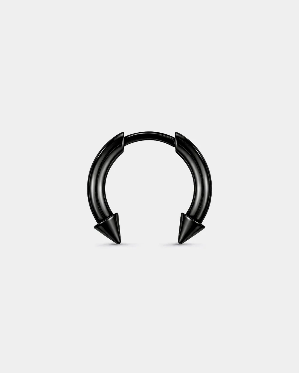 Tribal Fake Gauge Titanium Threadless Septum Ring