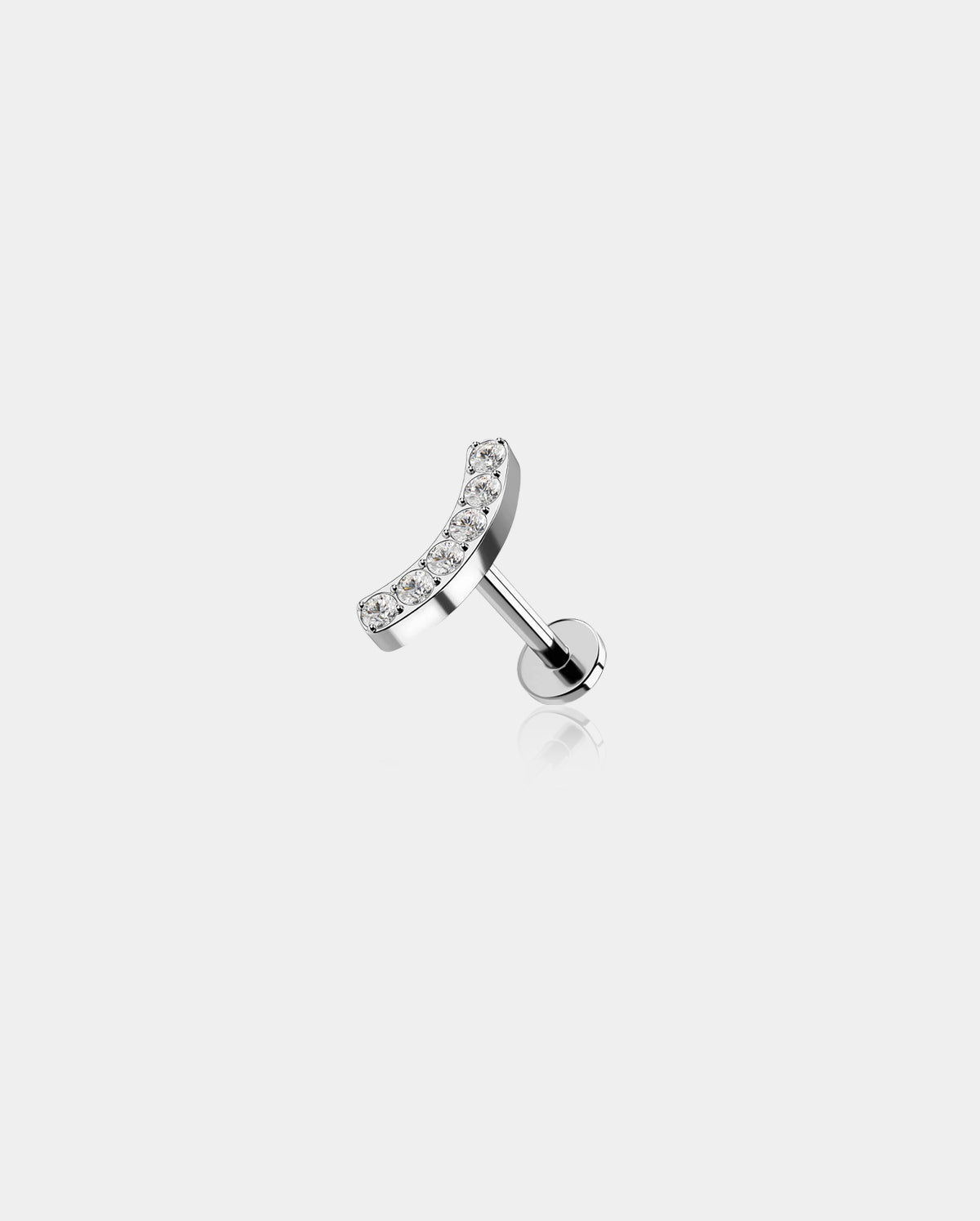 flat back labret