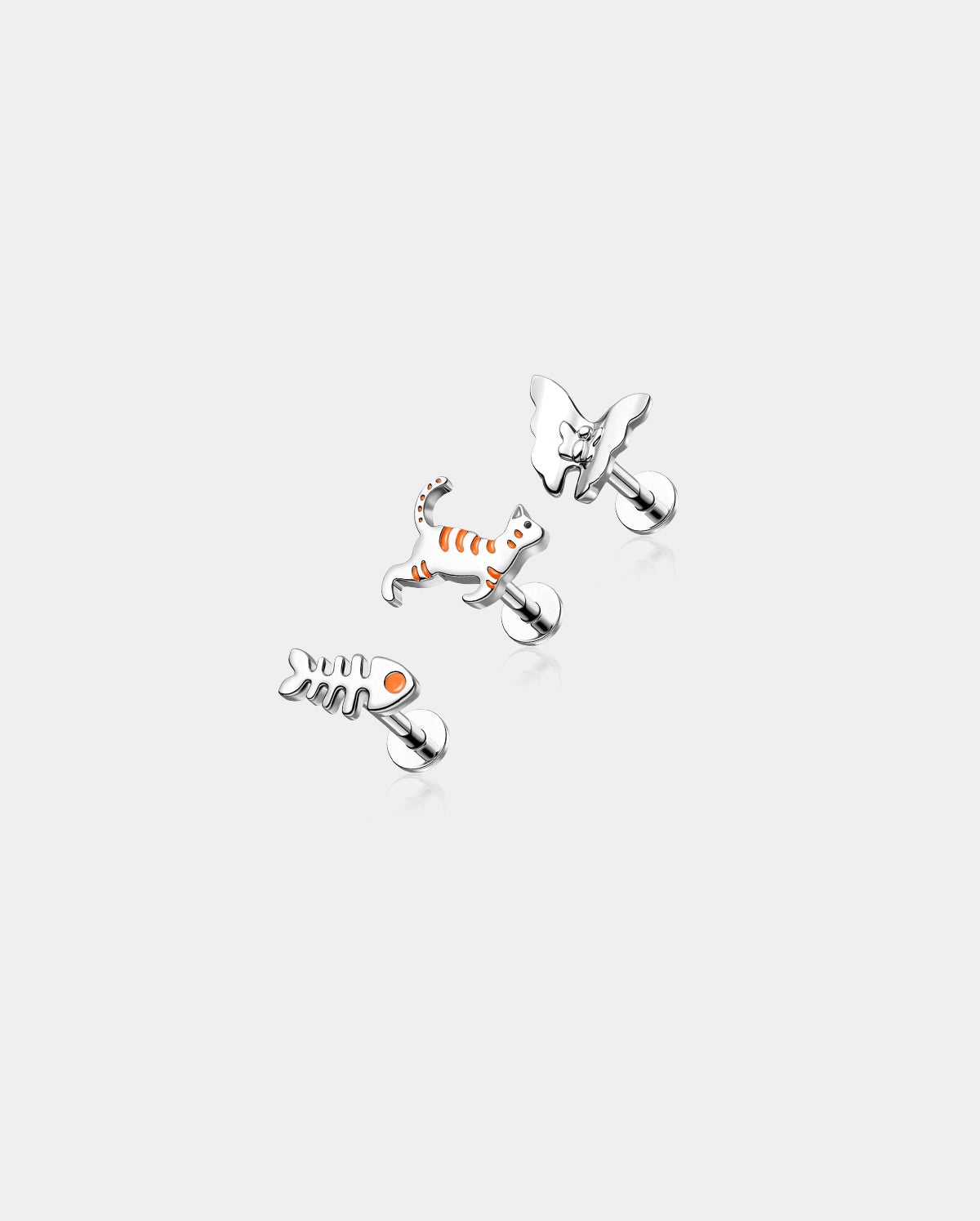 butterfly cartilage stud pack