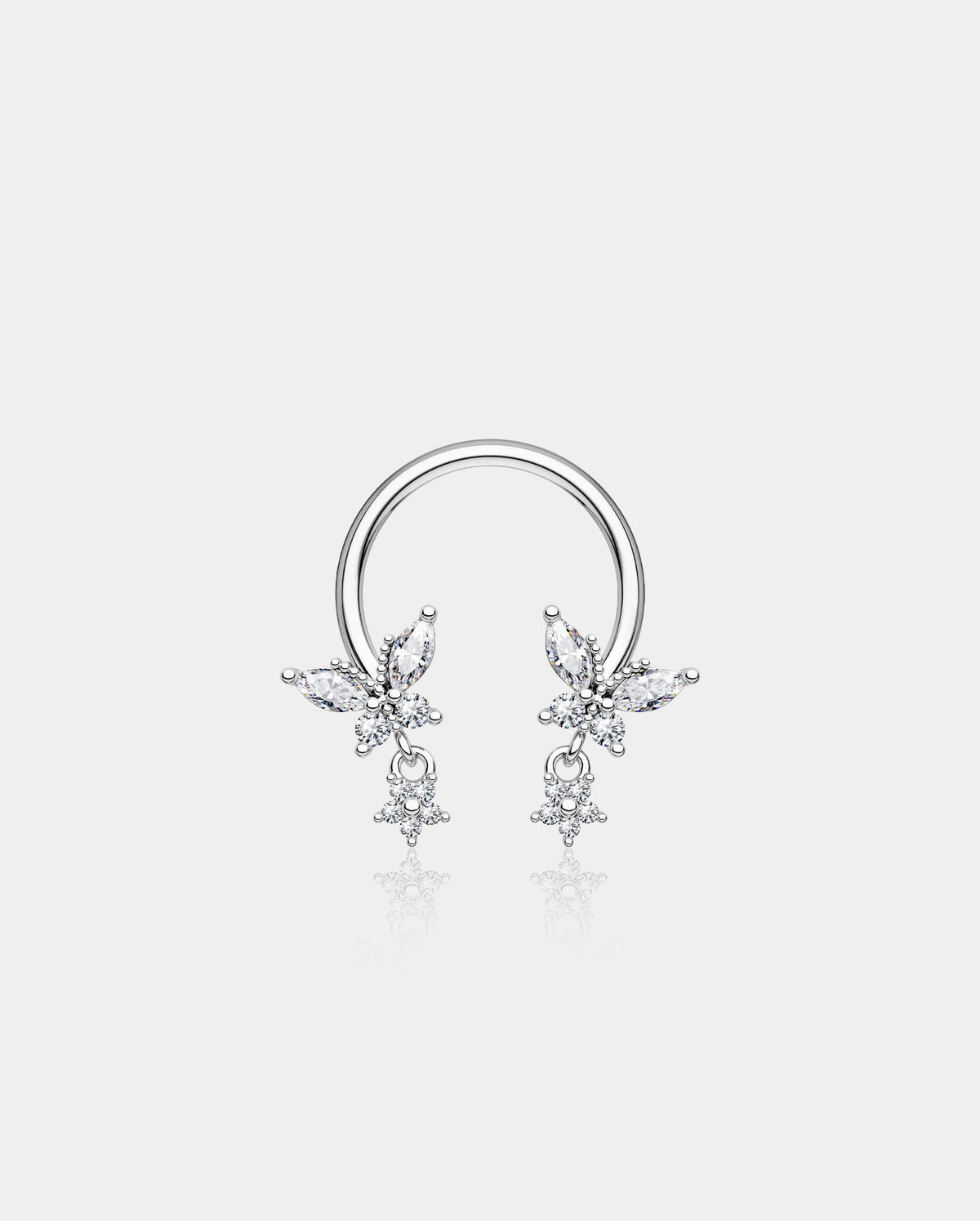 septum jewelry horseshoe oufer body jewelry