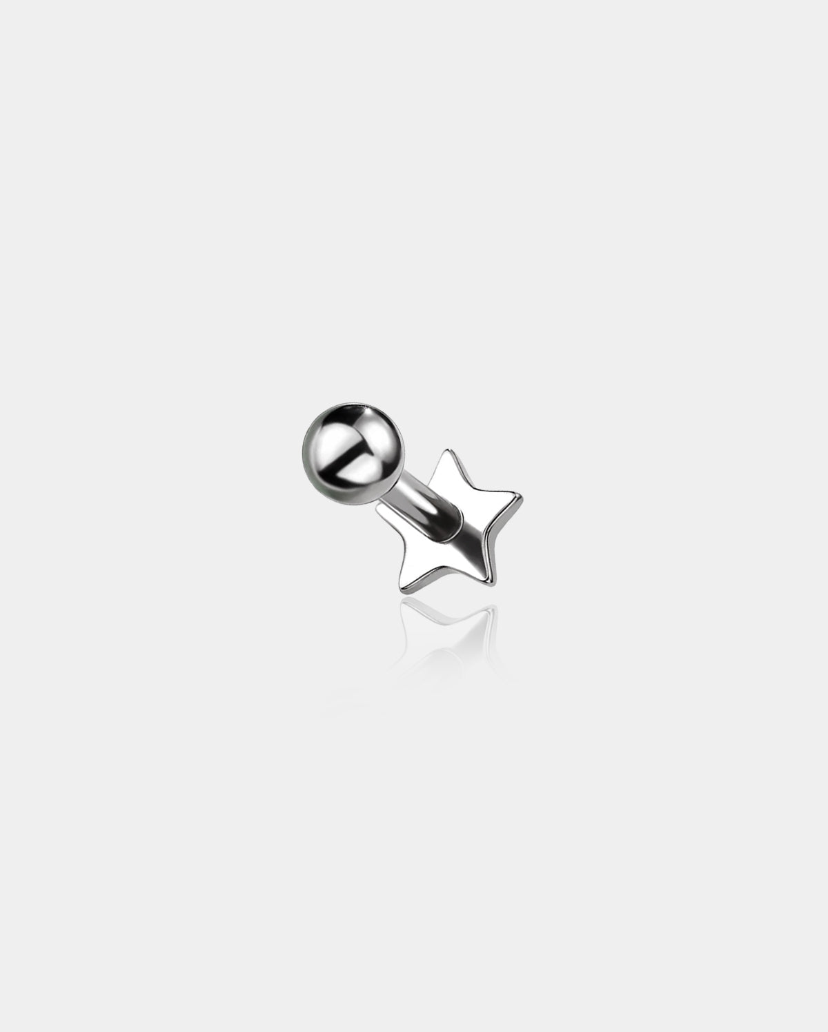 star back helix flat back earrings