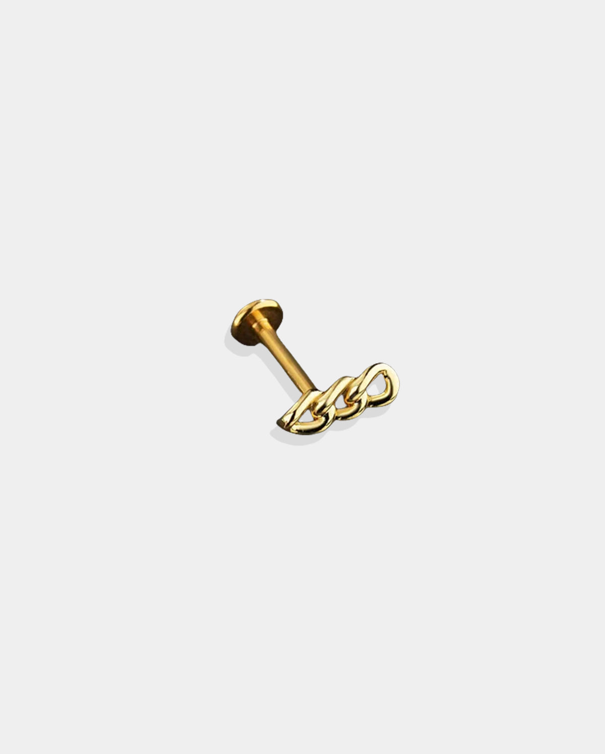 Chain Top Internally Threaded Cartilage Stud