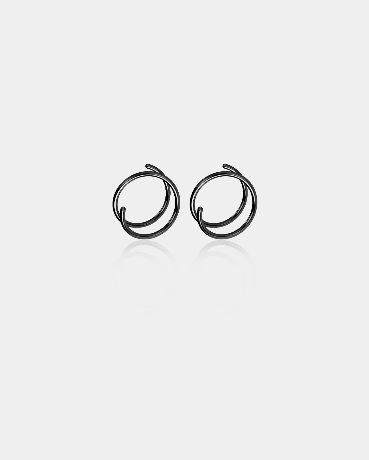 20G 2PCS Titanium Spiral Nose Rings