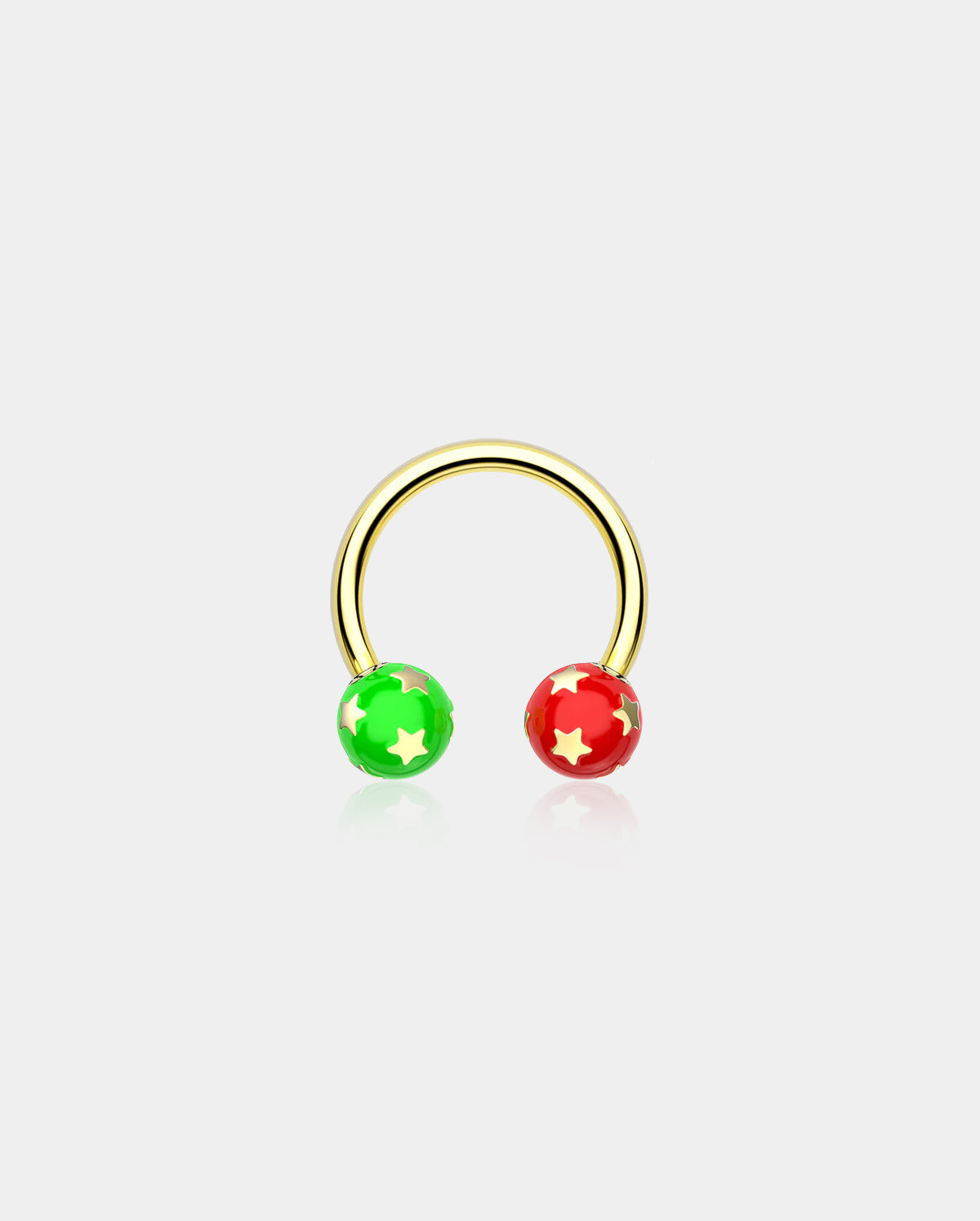 internally threaded septum ring