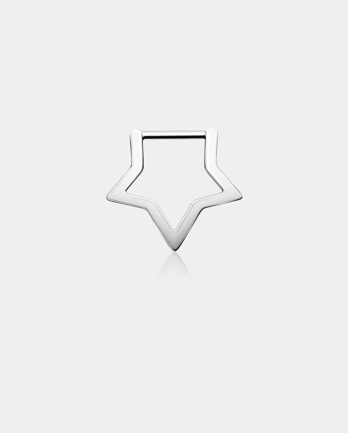 16G/14G Star Clicker Septum Ring