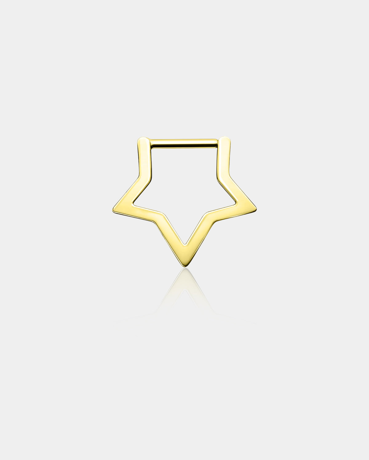 16G/14G Star Clicker Septum Ring
