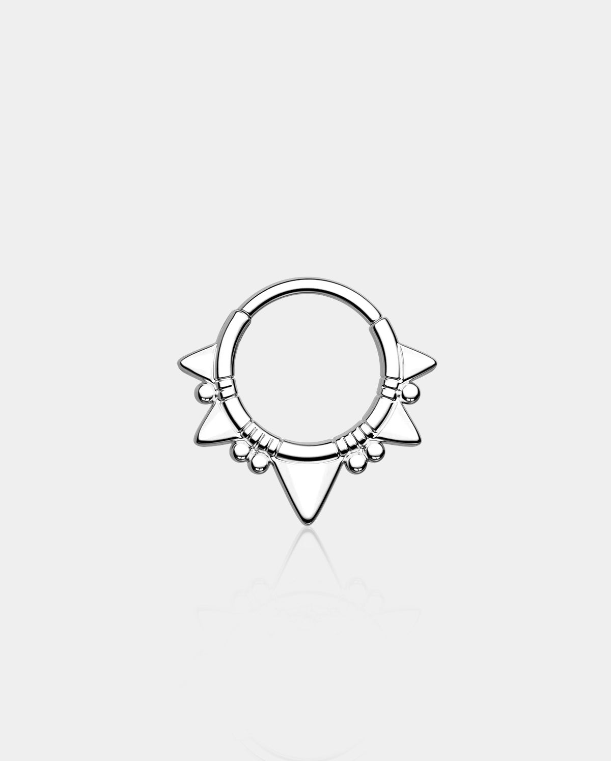 Triangle Punk Daith Septum Ring