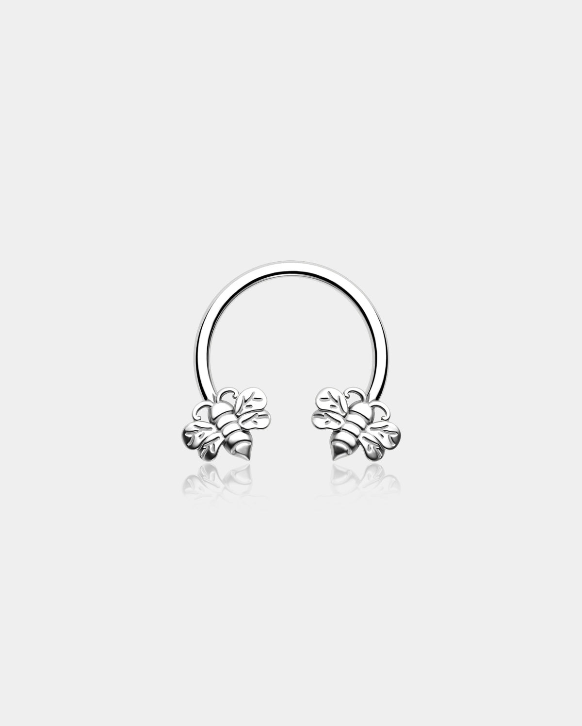 Cute Bee Horseshoe Septum Ring