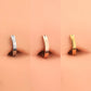 14G Clicker Belly Piercing Hoop Curved Belly Ring