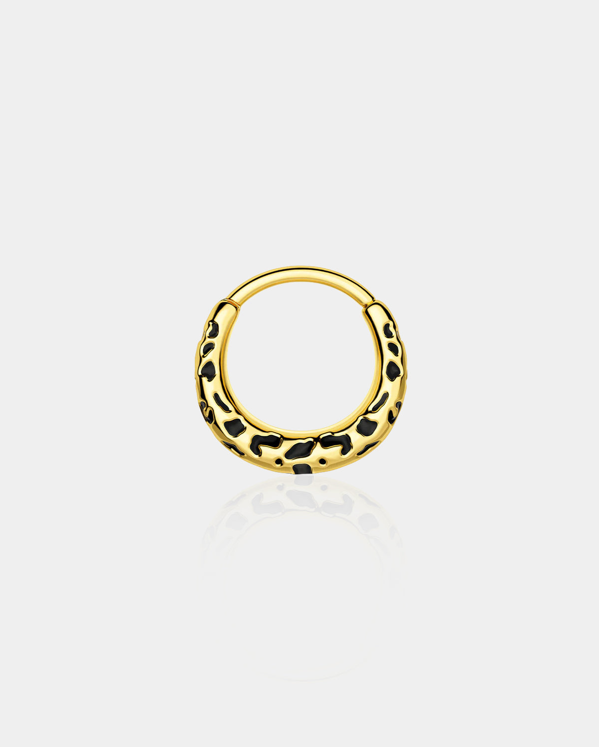 Leopard Print Septum and Daith Ring